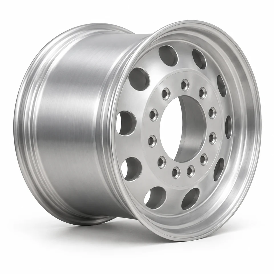 Wide-Base Aluminum Trailer Wheel