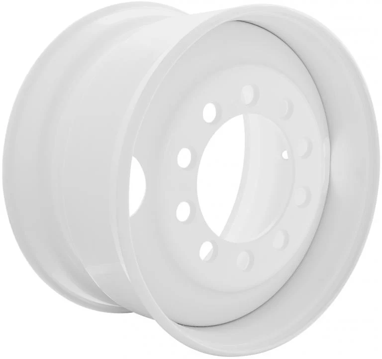 Wide-Base Stud-Piloted Steel Wheel