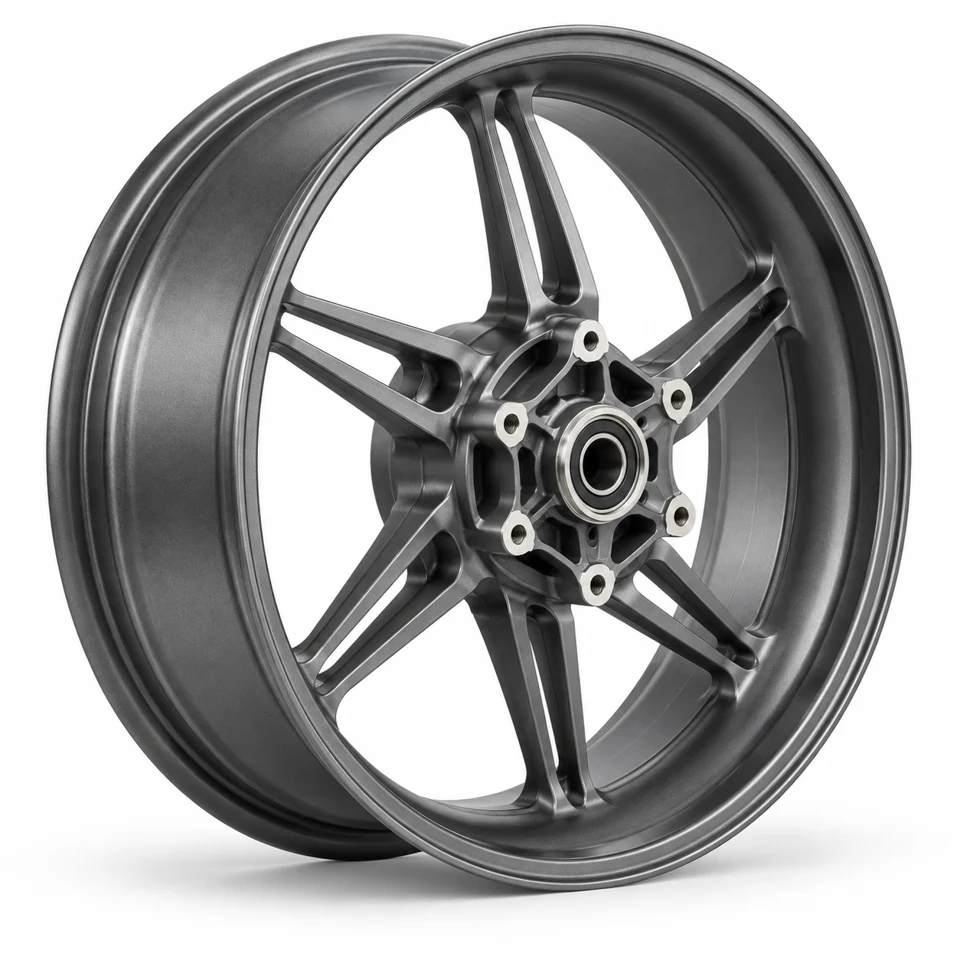 Cast Aluminum Motorcycle Rear Wheel