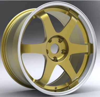 Deep-Lip Six-Spoke Alloy Wheel - 6001