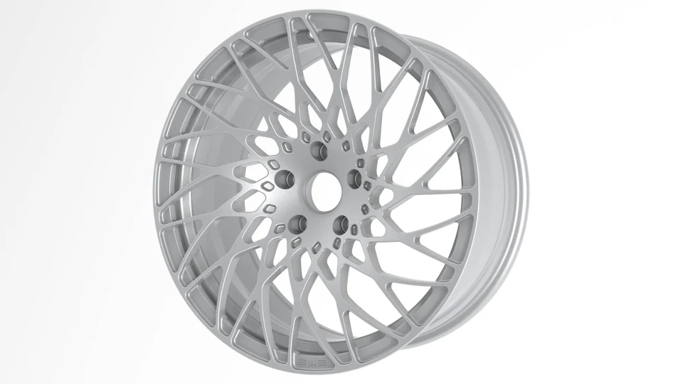 Cross-Lace Mesh Alloy Wheel - 1022