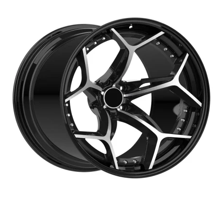 Two-Piece Angular Split-Spoke Forged Wheel - K0065