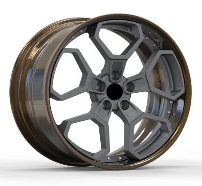 Two-Piece Polygon-Window Forged Wheel - K0116