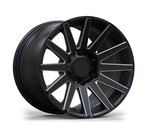Broad Multi-Spoke Truck Forged Wheel - K0006