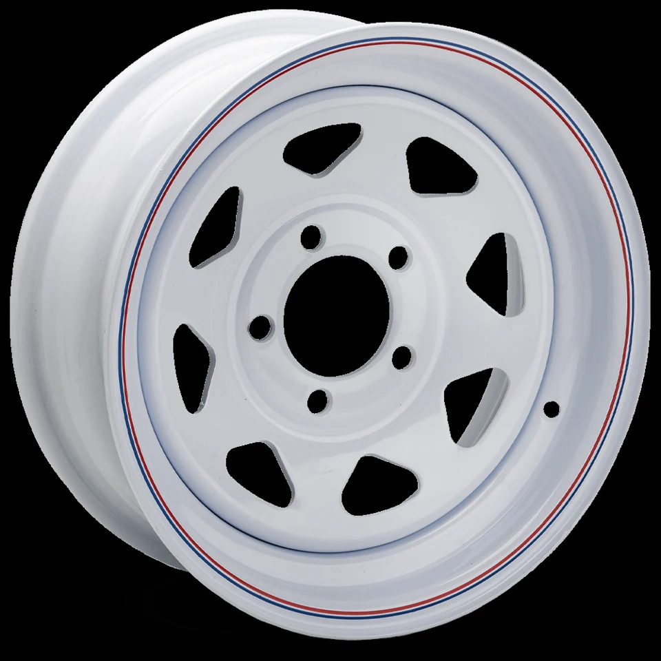 Eight-Spoke Steel Trailer Wheel